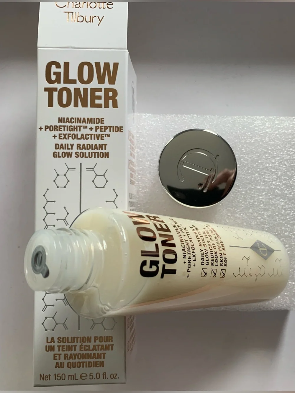 Charlotte Tilbury Glow Toner - Pearly White Daily Radiant Glow